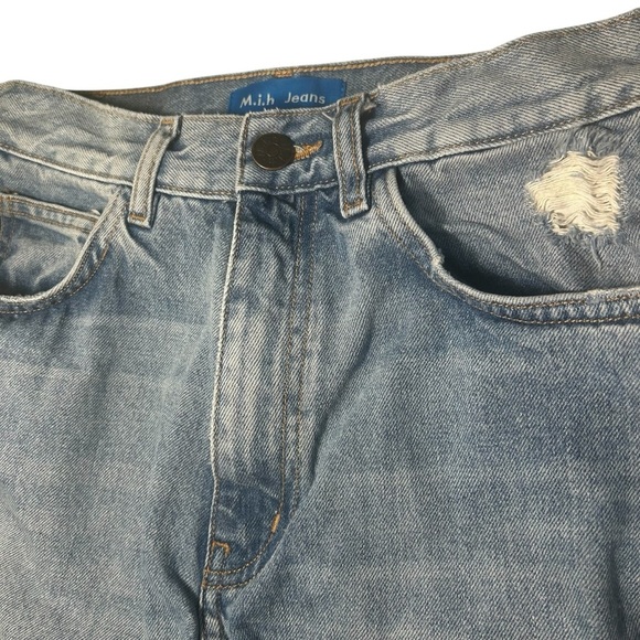 M.i .h Mimi Straight Leg High Waisted Denim Jeans Sz 25 - Picture 6 of 14